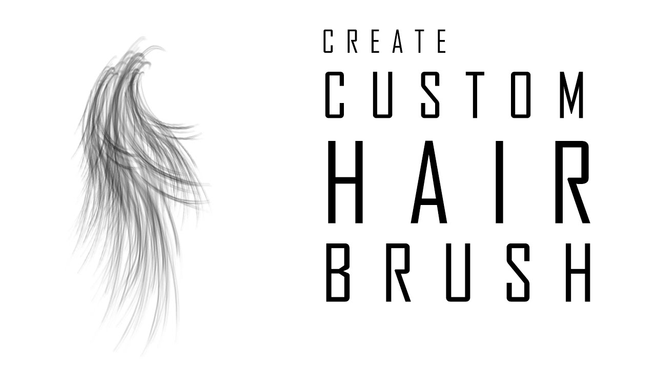 photoshop hair brushes