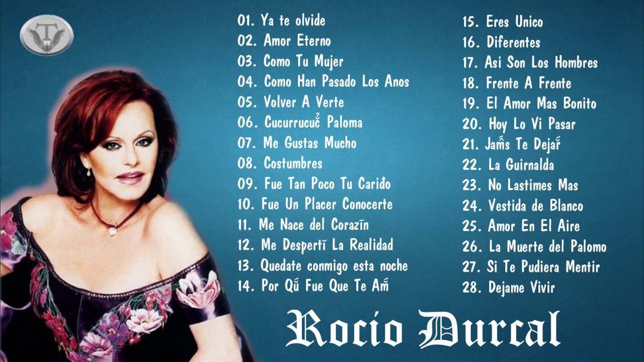 canciones de rocío dúrcal