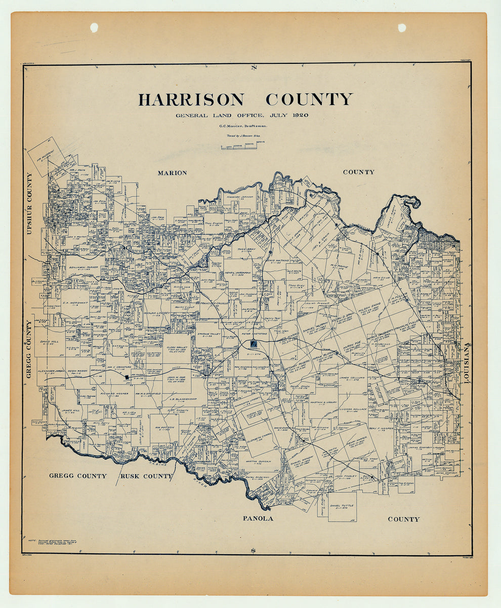 harrison county cad log