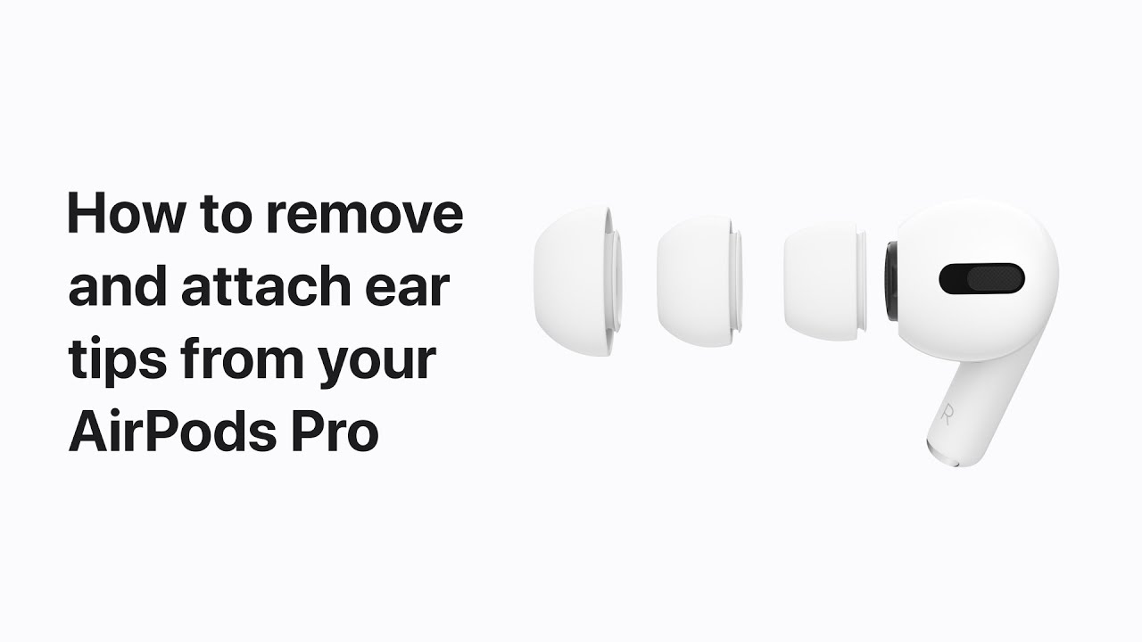 how to replace airpod pro tips