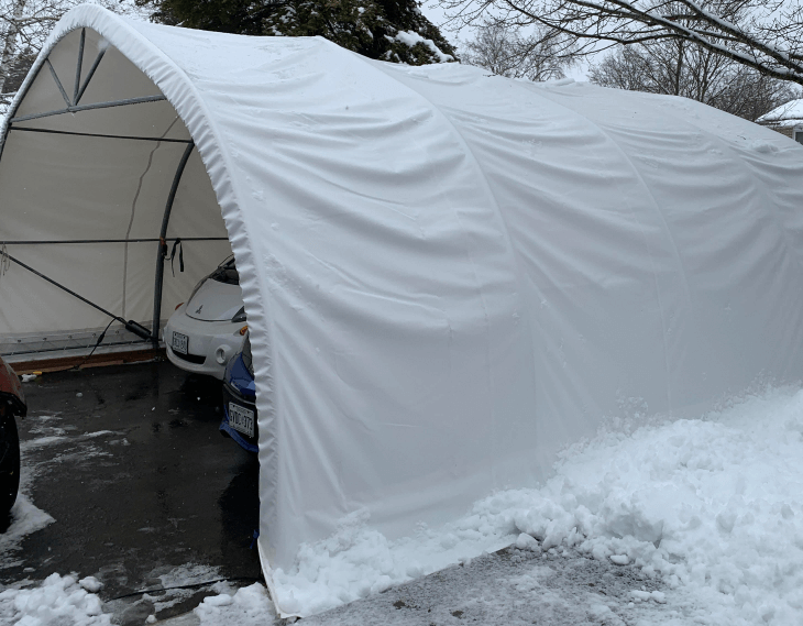 best car shelter for winter canada