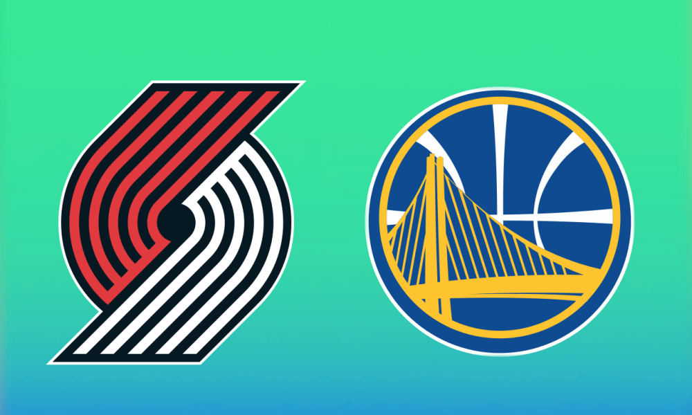 golden state vs trail blazers