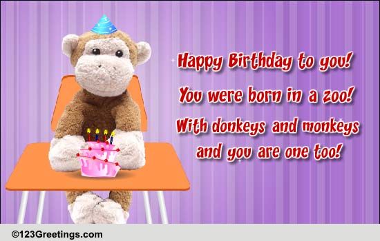 happy birthday to you funny lyrics