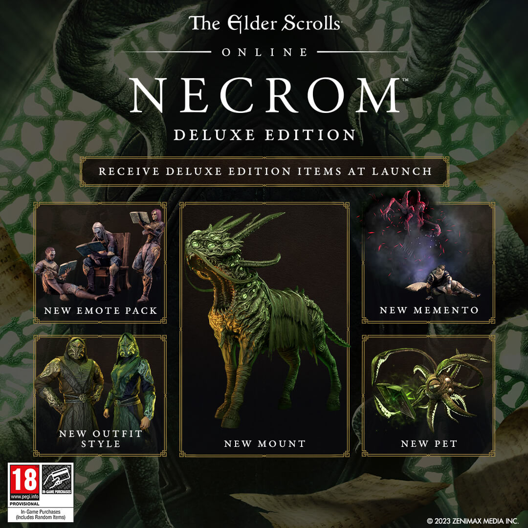 elder scrolls online necrom upgrade