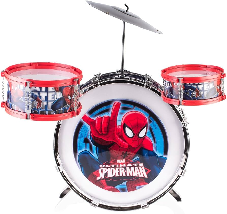 spider man drum set