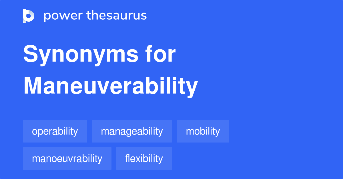 manageable synonym