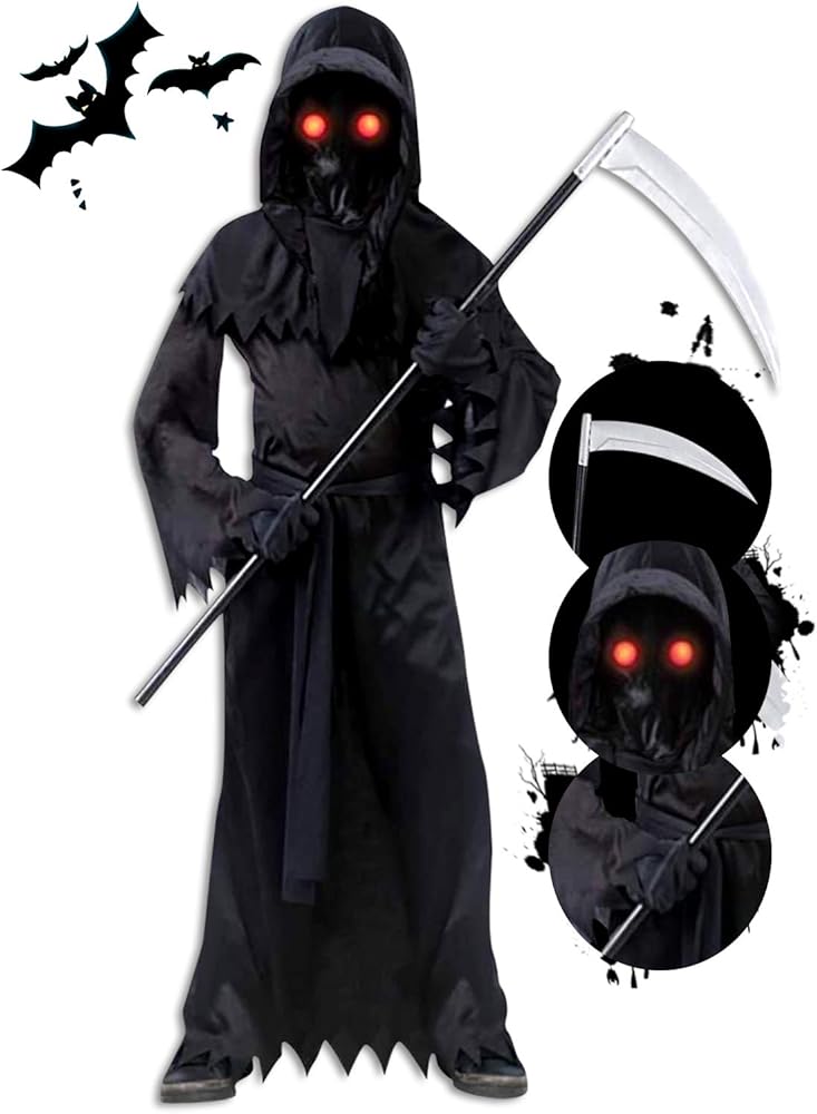 grim reaper halloween mask