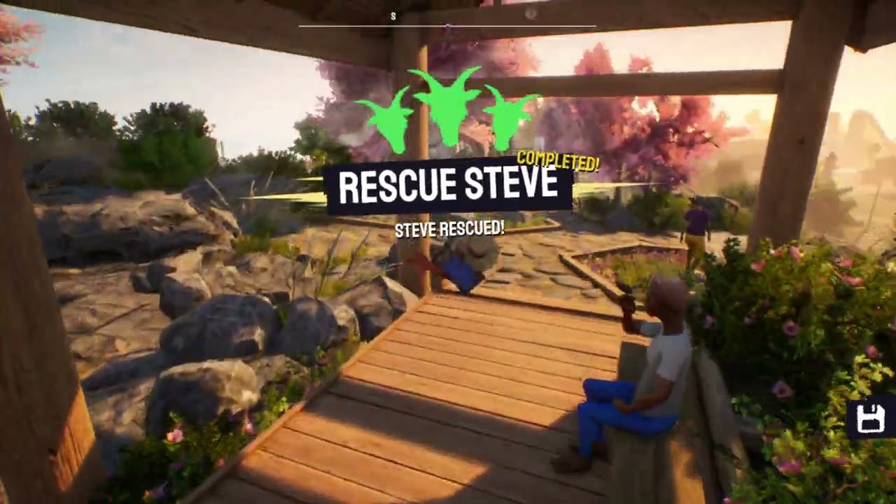 goat simulator 3 rescue steve