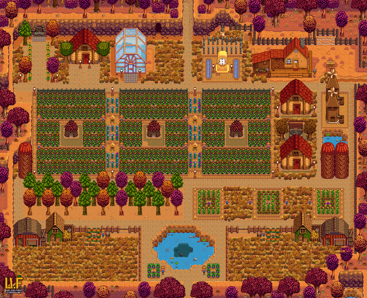 stardew farm layout