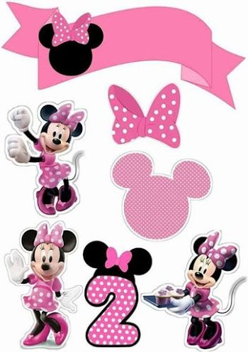 minnie mouse topper