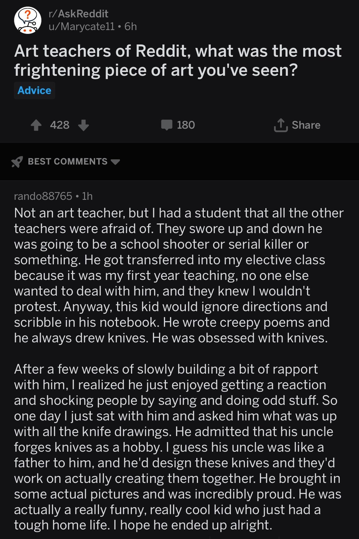 reddit weird stories