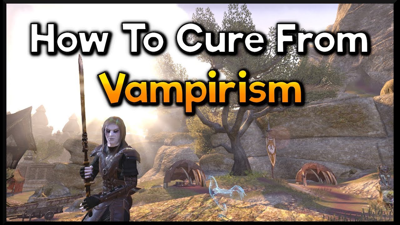 how to cure vampirism eso