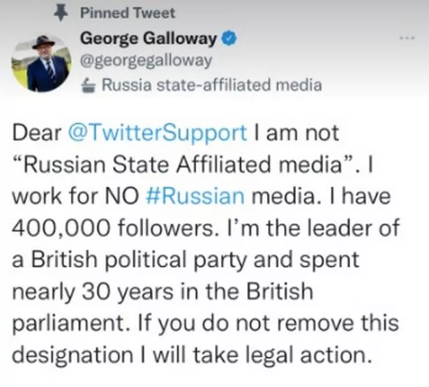 george galloway twitter