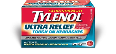 tylenol ultra relief with caffeine