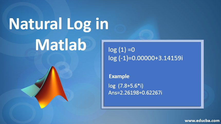 natural logarithm in matlab