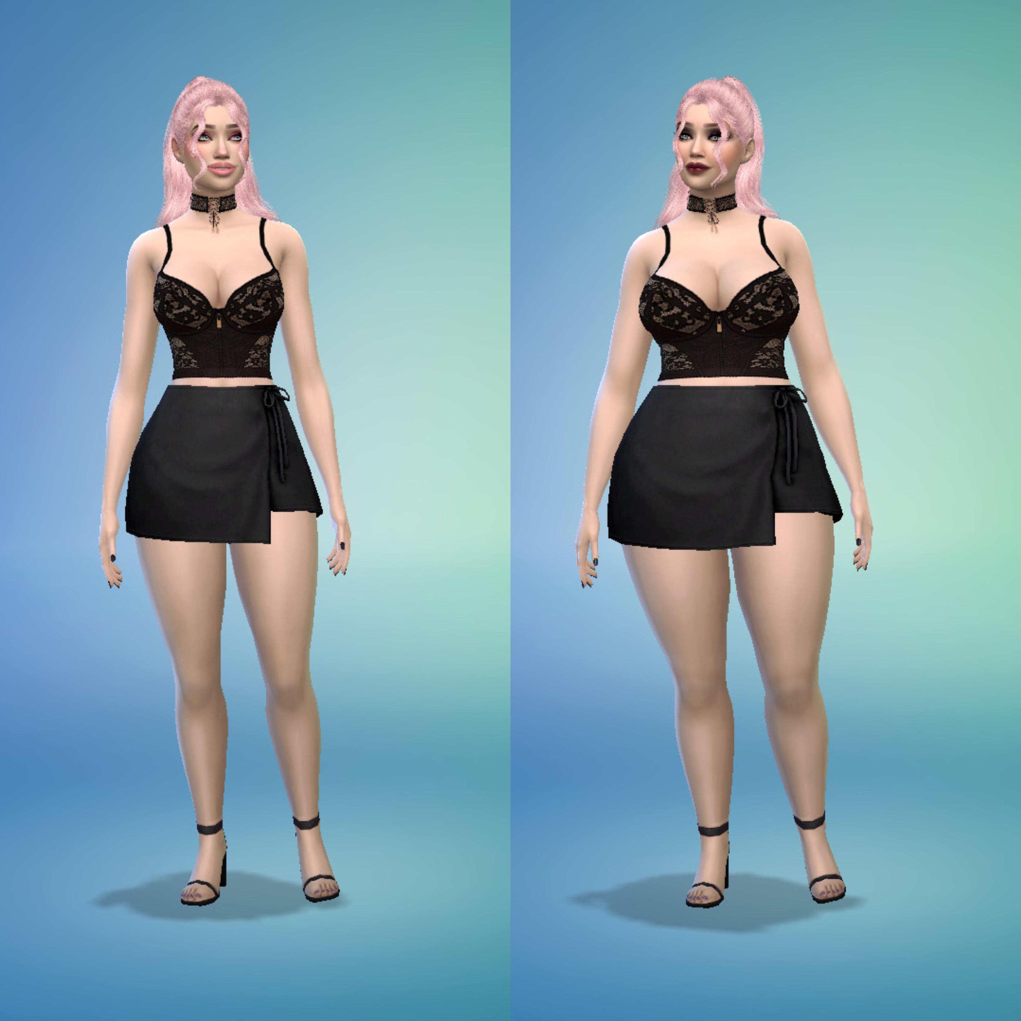 weight gain sims 4