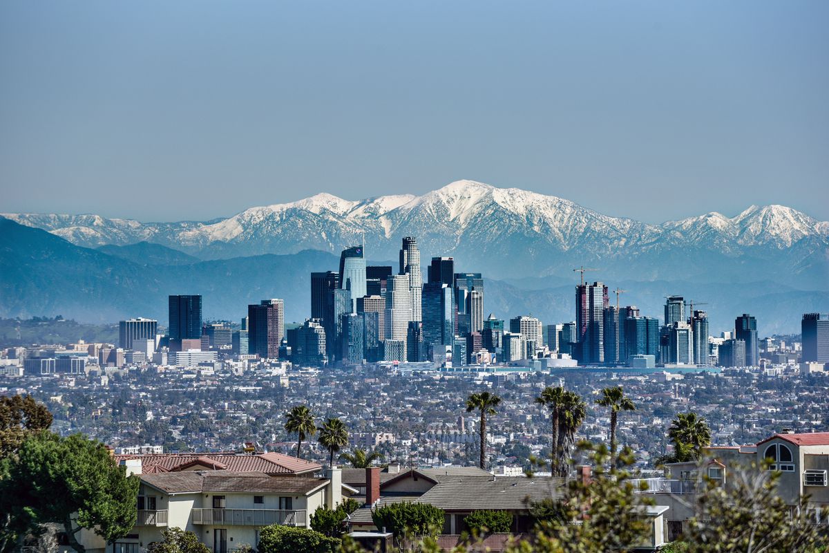 los angeles weather in jan