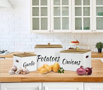 kitchen onion potato storage