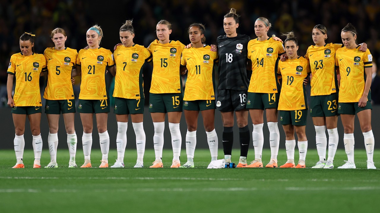 matildas starting lineup