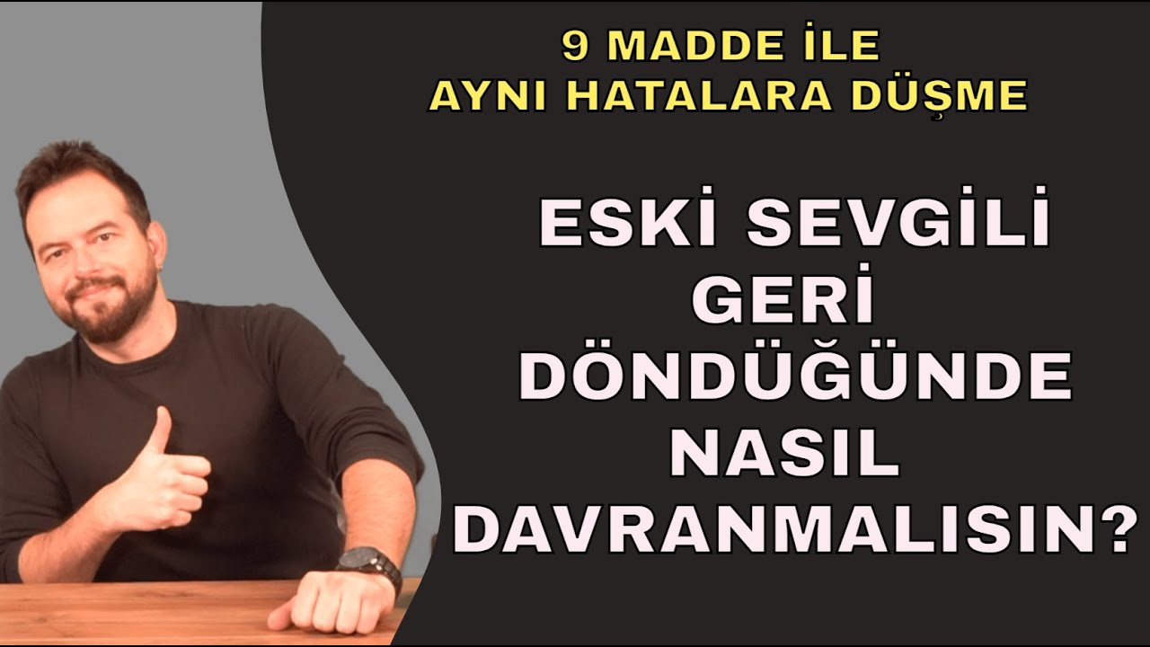 eski sevgiliyle aynı ortamda nasıl davranmalı