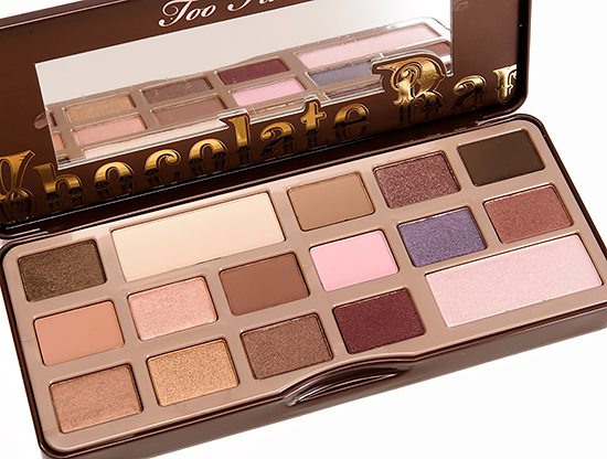 chocolate bar eyeshadow palette too faced