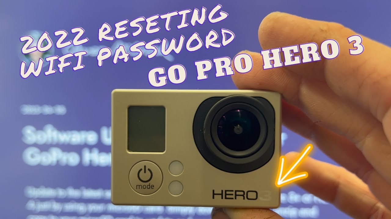 go pro hero 3 wifi password