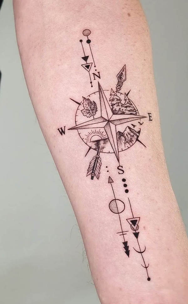 4 arrow tattoo meaning