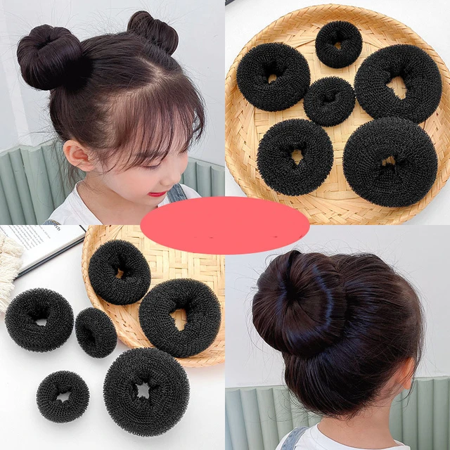 donut ponytail