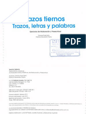 trazos tiernos 2 pdf gratis