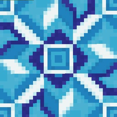 blue terracotta minecraft