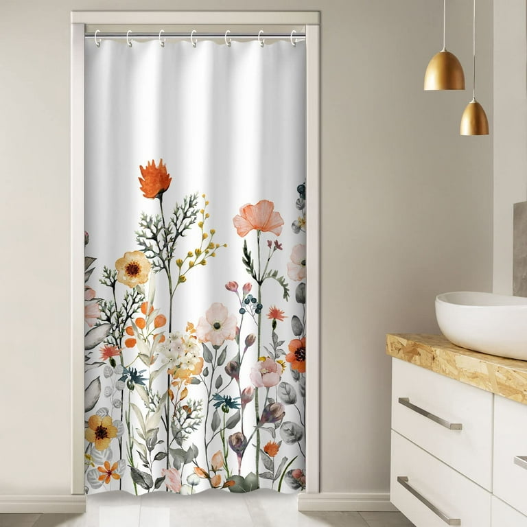 shower curtain for stall