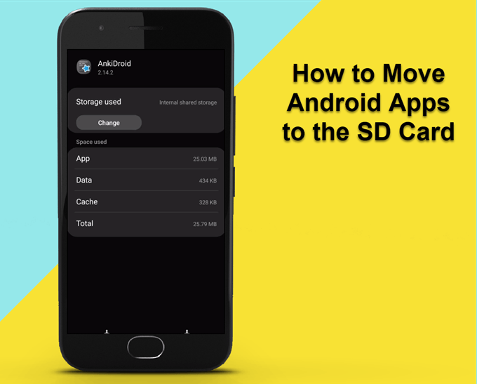 move apps to sd card android 8