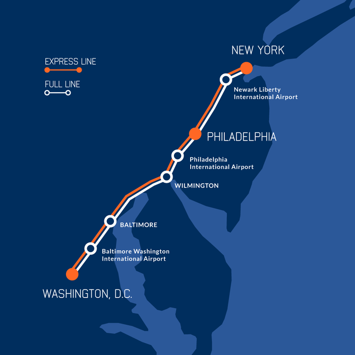 trains from new york to philadelphia