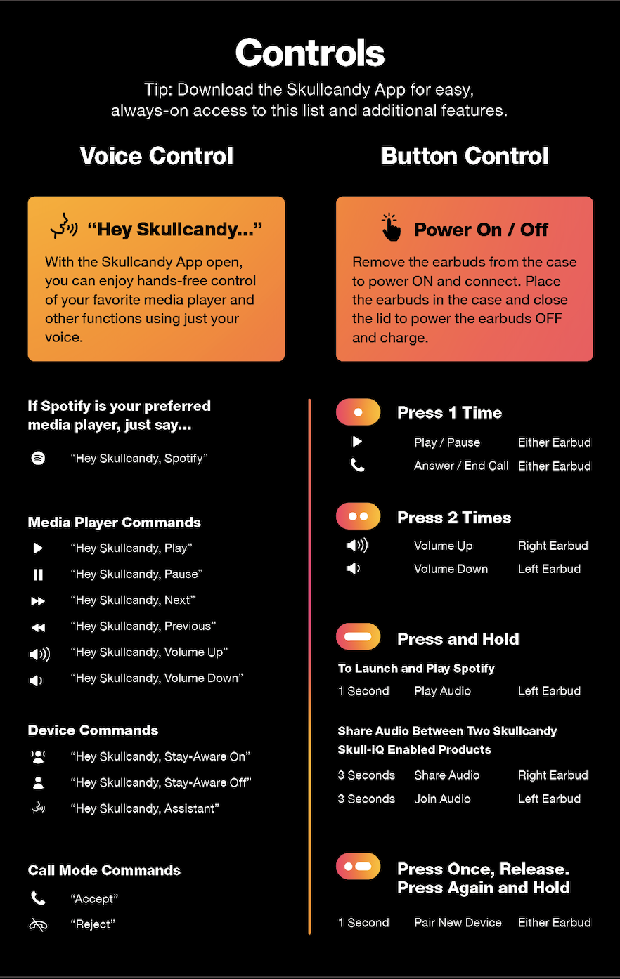 skullcandy track order