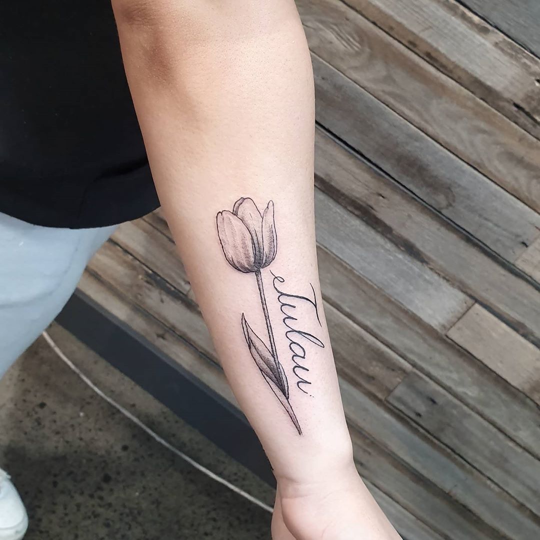 tattoos of tulips