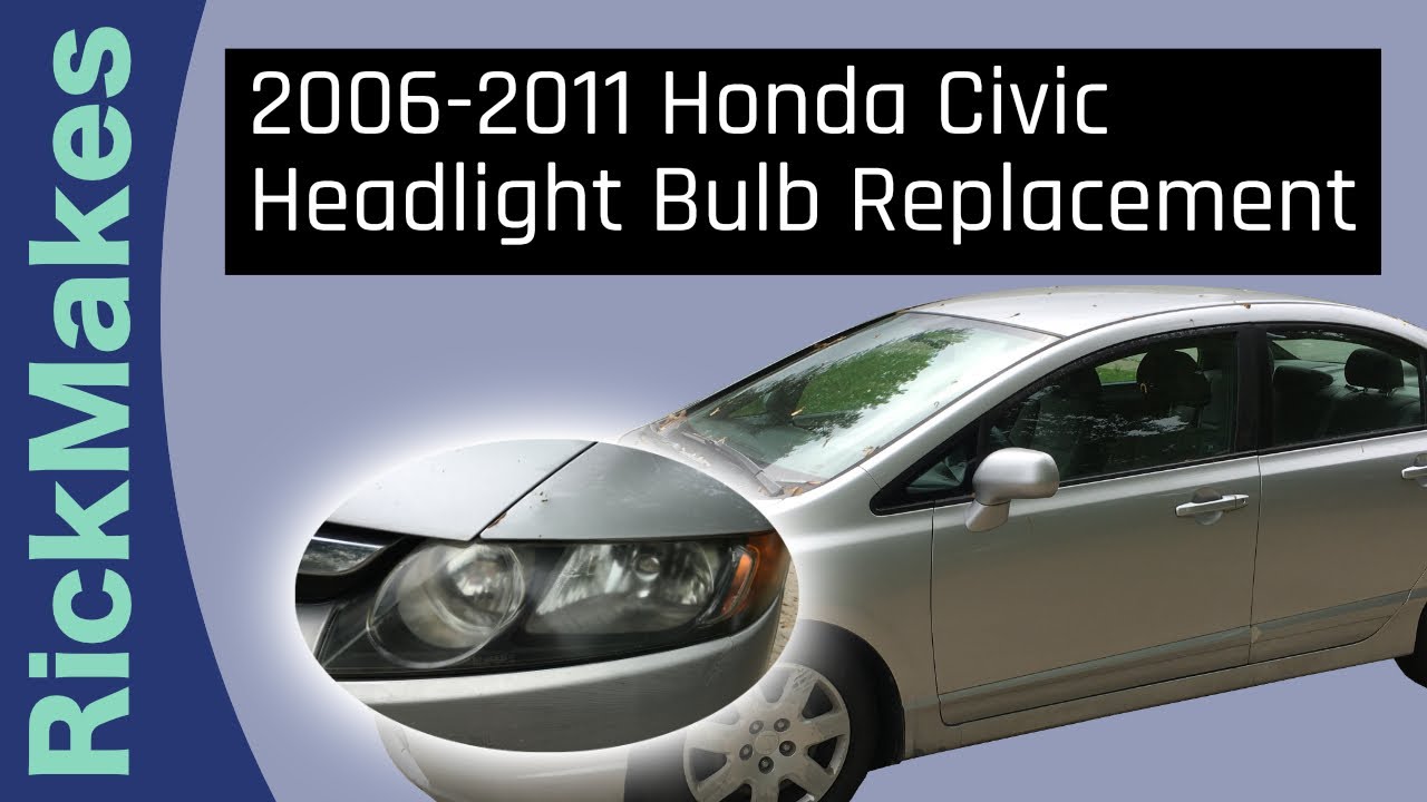 2010 honda civic headlight bulb