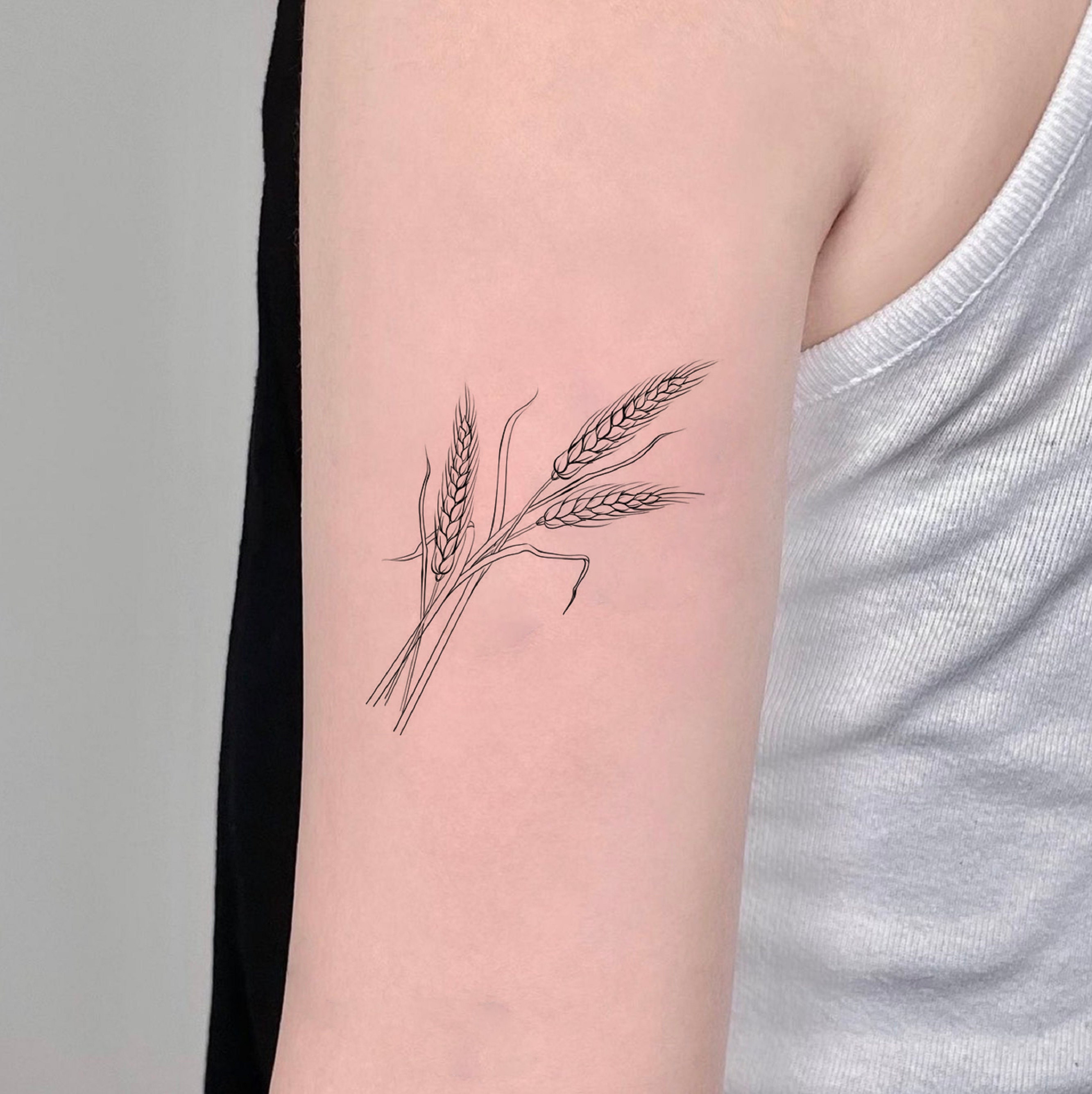 wheat tattoo