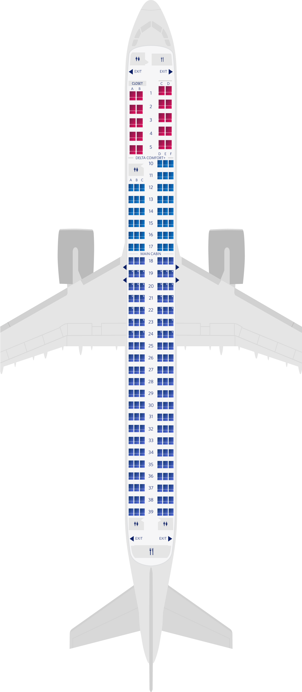 a321neo seat map