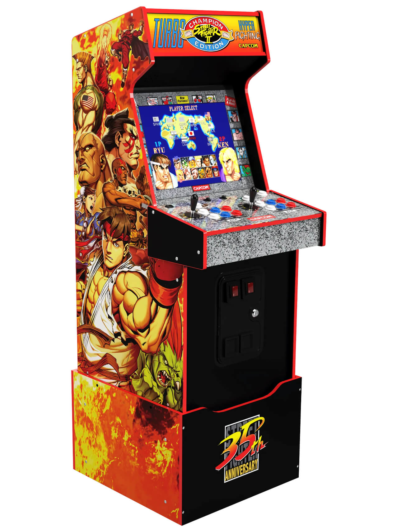 street fighter arcade game machine