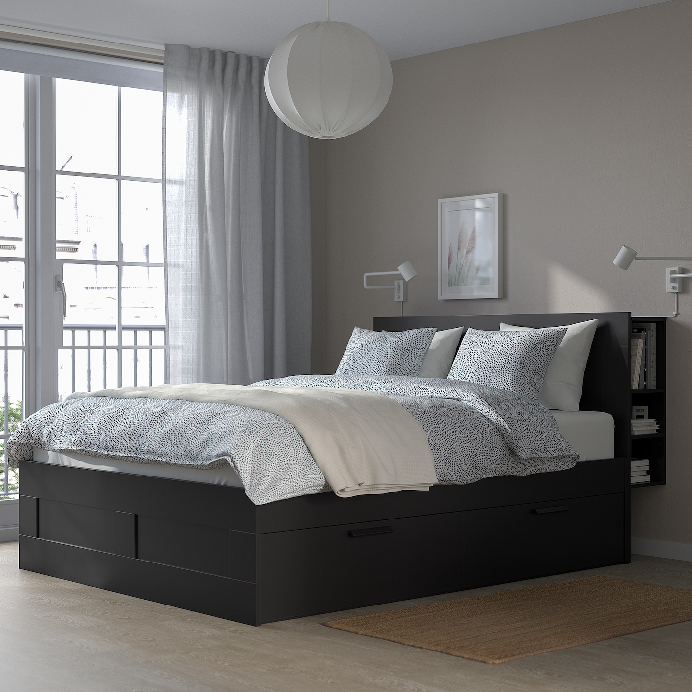 ikea queen bed