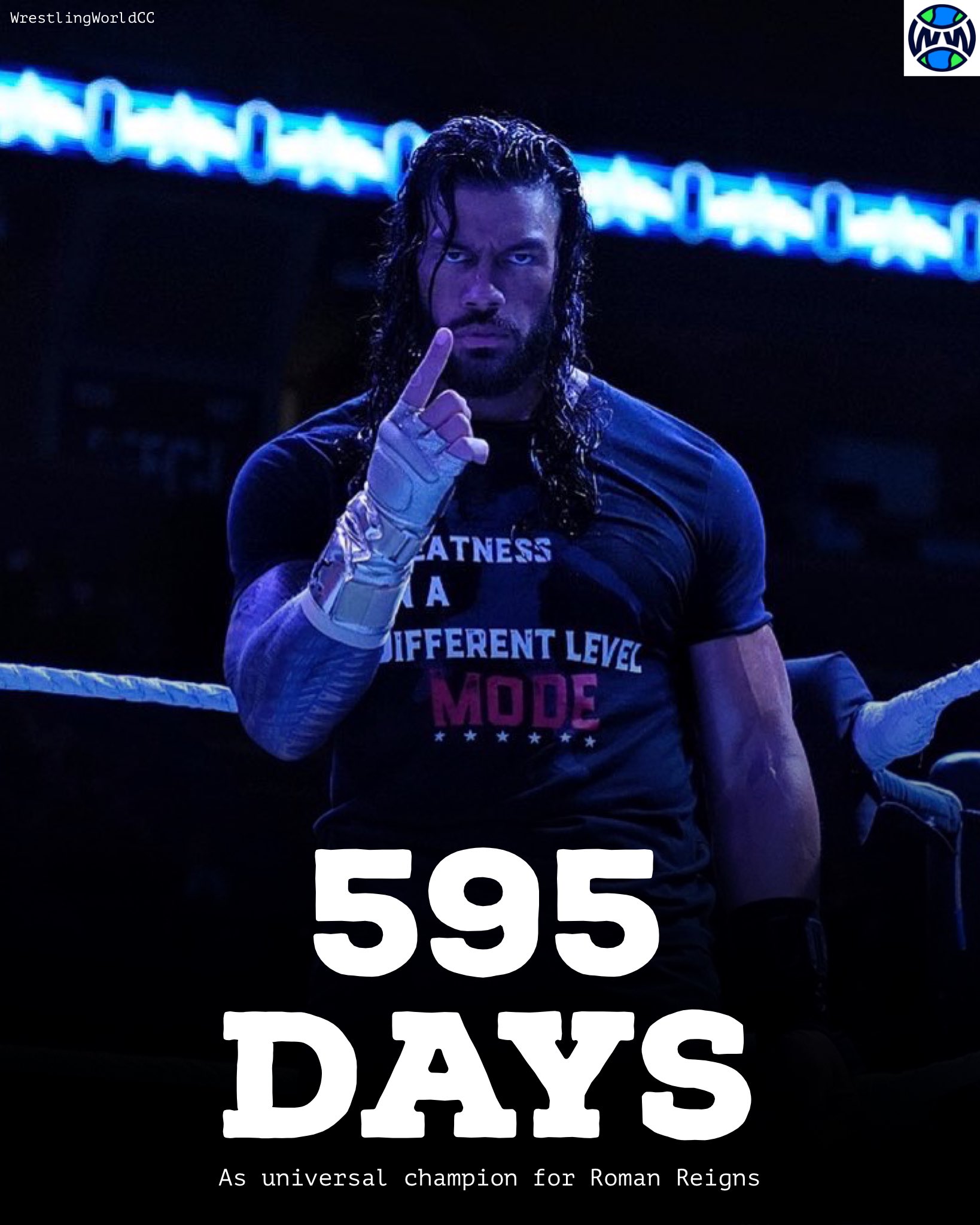 how many days has roman reigns been universal champion