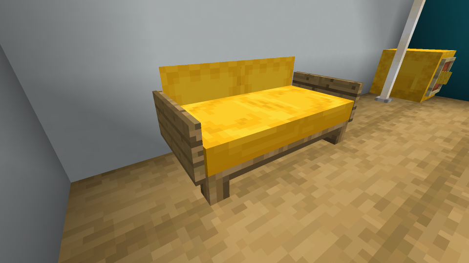 how to make a couch on minecraft
