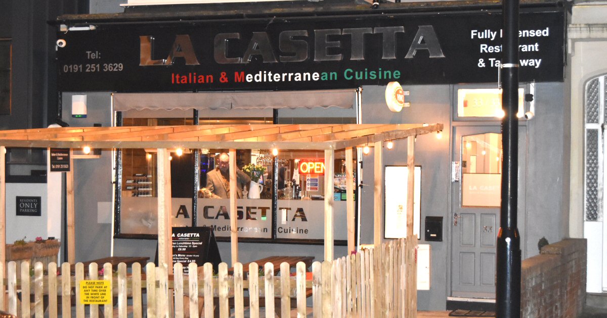 italian restaurants in whitley bay