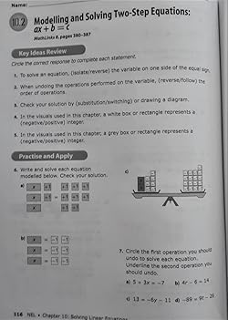 mathlinks 8 answer key