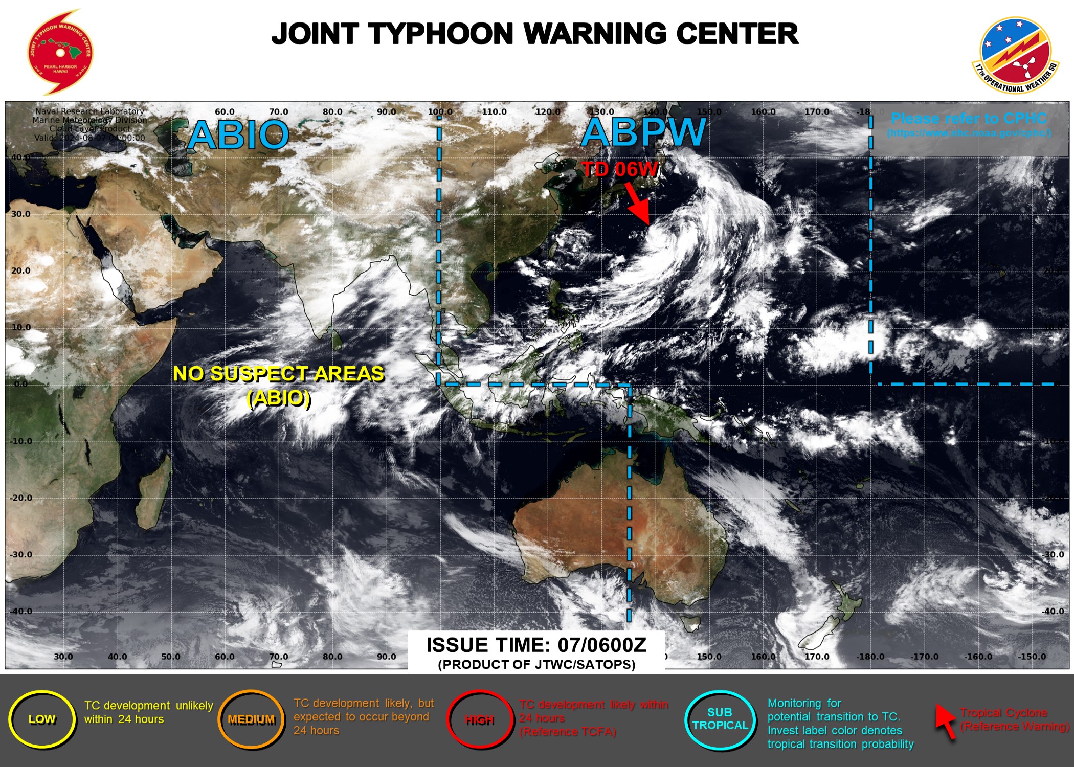 japan typhoon warning center