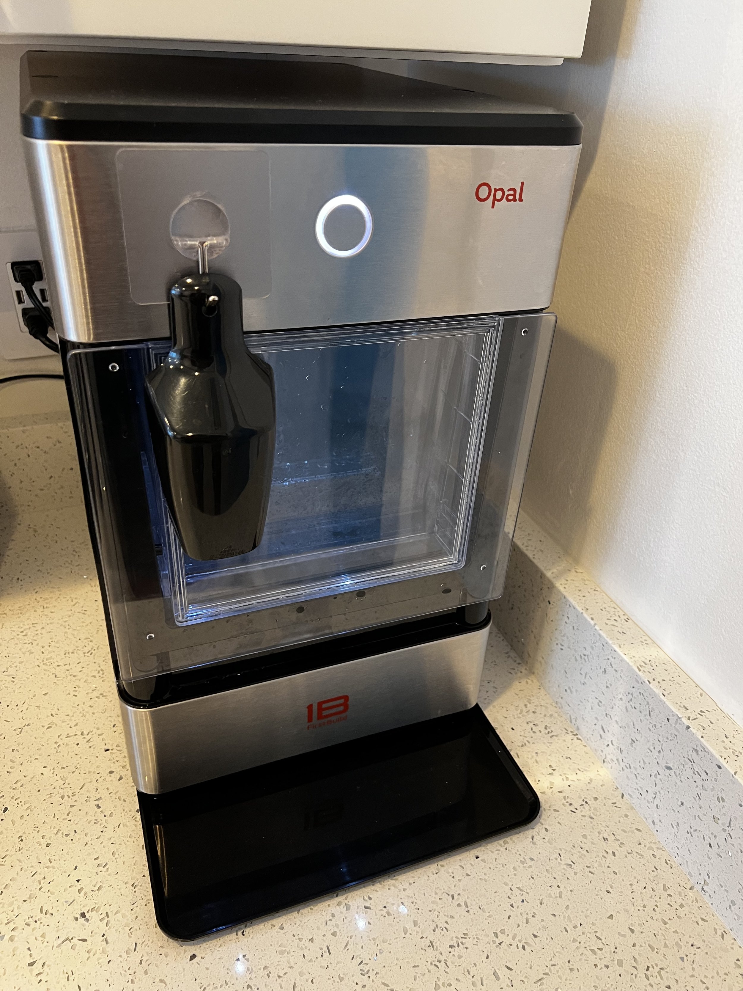 opal ice maker white light no ice