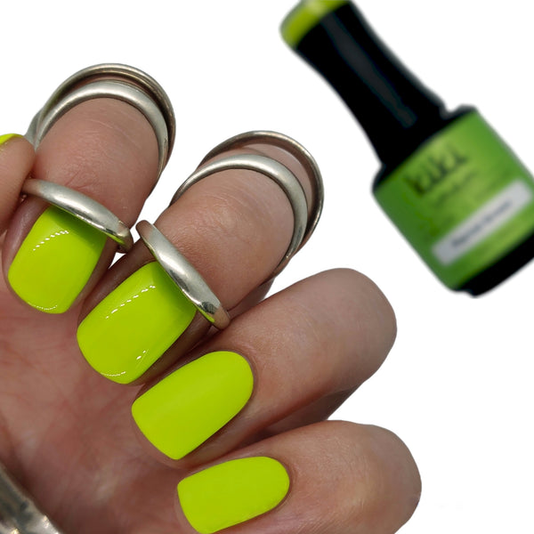 parrot green nail polish