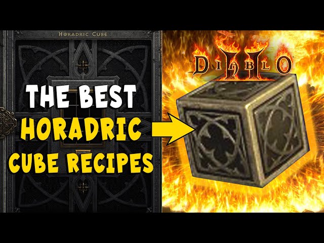 cube d2 recipes