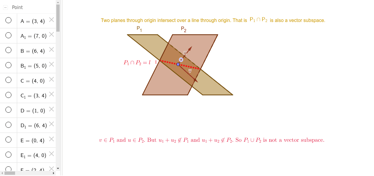 vector space calculator