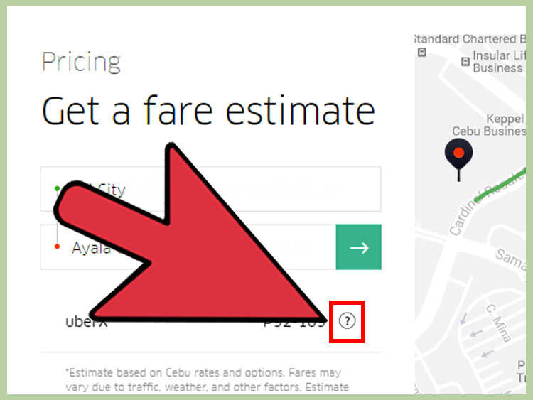 uber fare calculator